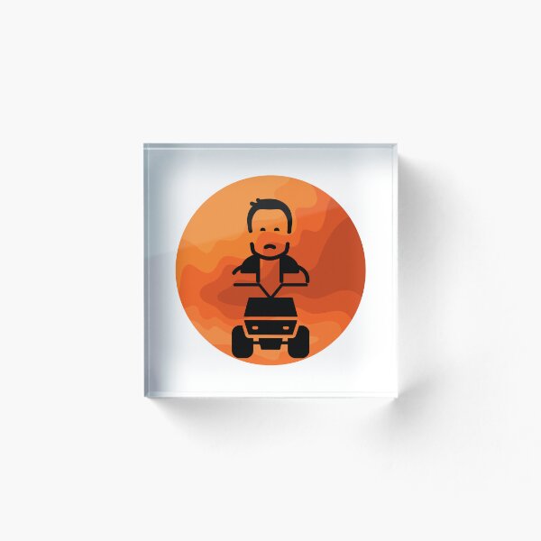 Item preview, Elon Musk conquering Mars designed and sold by mrelax57700.