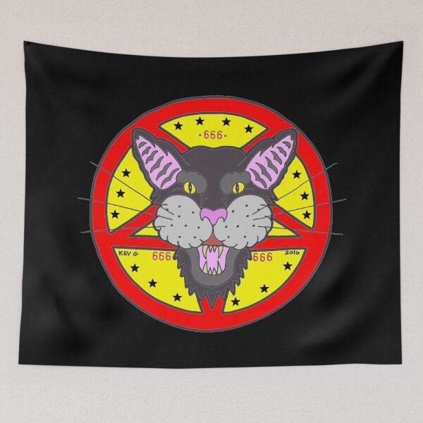 Item preview, CAT CULT STARS - Art By Kev G designed and sold by ArtByKevG.