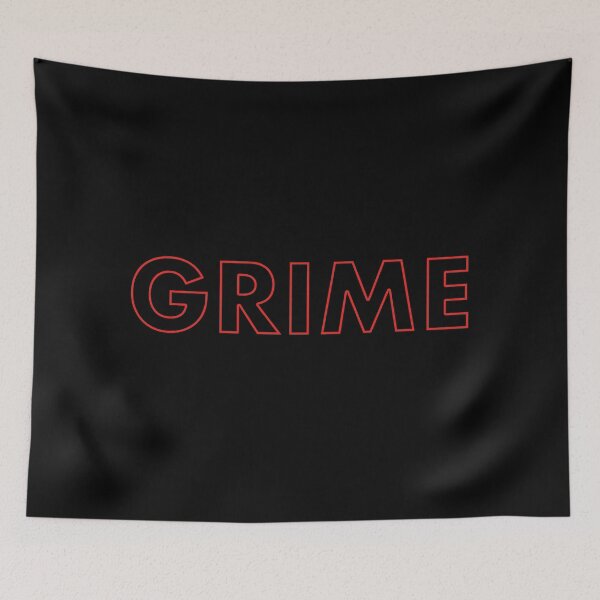 Item preview, Grime - Red Tour Letters designed and sold by lukassfr.