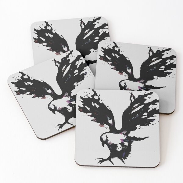 Item preview, Inky Bird of Prey designed and sold by Mad Monkey Shop.