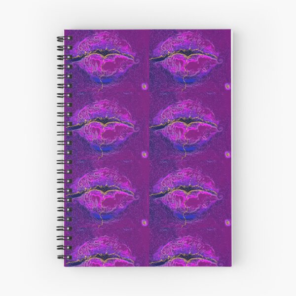 Item preview, Purple kiss lips designed and sold by monamooon.