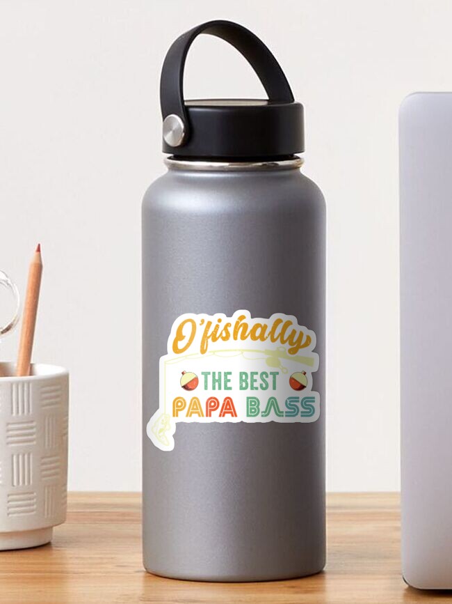 Best Baba Grandpa Dad Fisherman Fishing Baba' Sticker