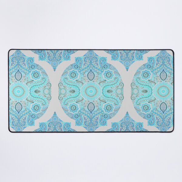 Item preview, Through Ocean & Sky - turquoise & blue Moroccan pattern designed and sold by micklyn.