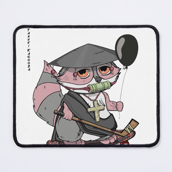 Item preview, Tanuki Racooza Hockey - frameless designed and sold by Onkeltrojan.