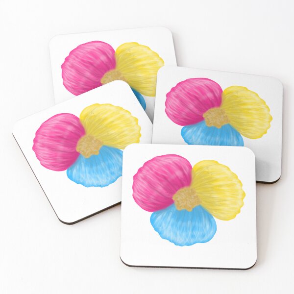 Item preview, Pan pride flower  designed and sold by Becky-Marie.