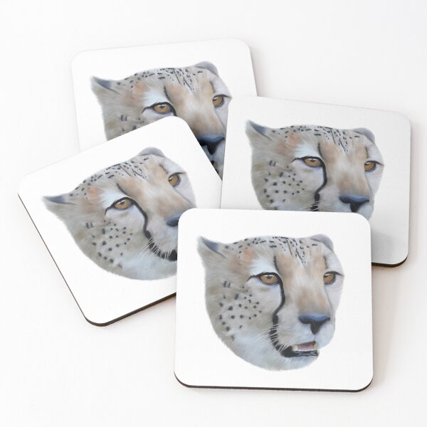 Item preview, Cheetah Portrait designed and sold by Wondersofwhimsy.