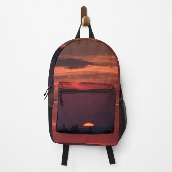 Item preview, Red sunset with trees designed and sold by enchantedvibes.