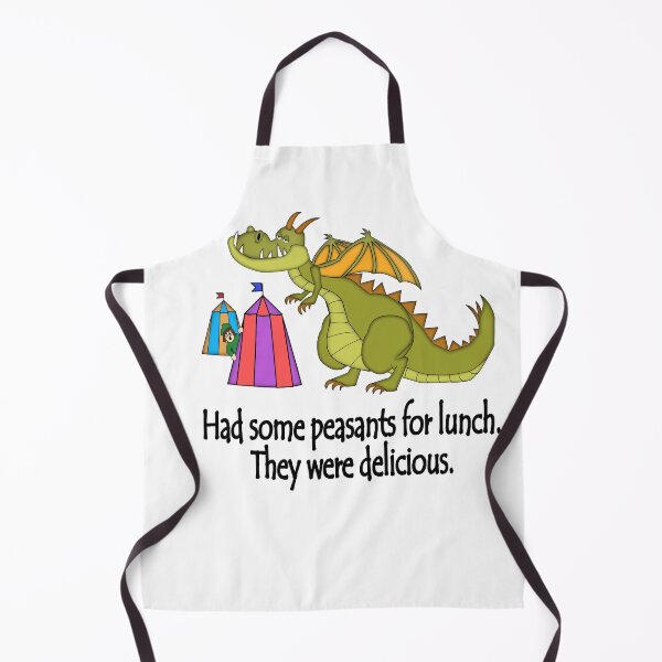 Item preview, Renaissance Festival Dragon Eats Peasants for Lunch designed and sold by MyJojoBean.