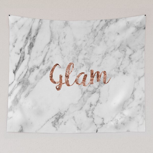 Item preview, Rose gold marble glam designed and sold by peggieprints.