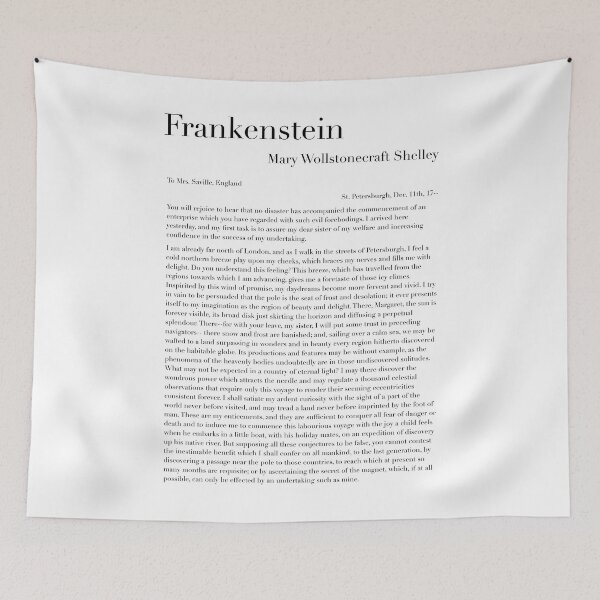 Item preview, Frankenstein by Mary Wollstonecraft Shelley designed and sold by wisemagpie.