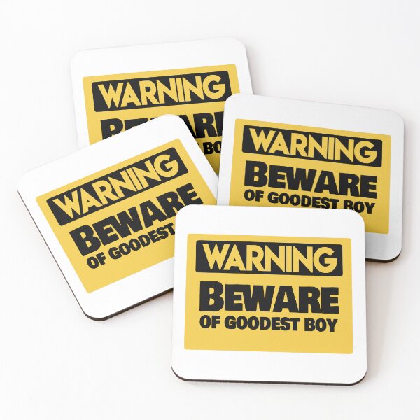 Item preview, Warning Beware of Goodest Boy sign Design designed and sold by mindischaos.