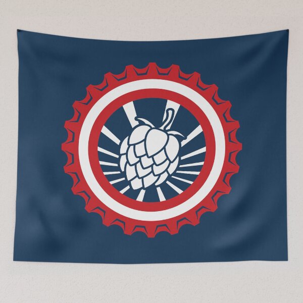 Item preview, Hoppy Beer is My Hero designed and sold by DKdesigns27.