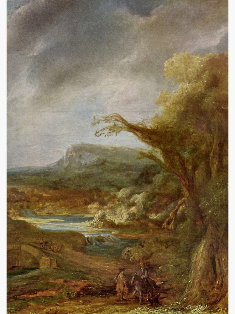 Stolen Art - Landscape with an Obelisk by Govert Flinck by podartist