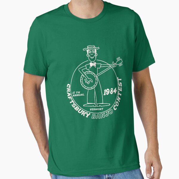 Item preview, 1984 Craftsbury Banjo Contest Shirt designed and sold by Snowballs.