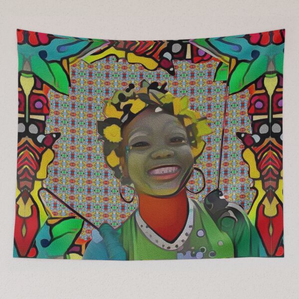 Item preview, Portrait of a Carnival Reveler designed and sold by Diego-t.