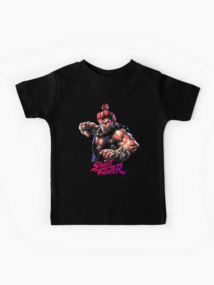 Camiseta para niños «luchador callejero akuma r» de Qwerty112 | Redbubble