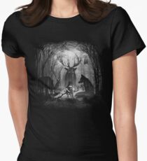 Classical Concerto in the Woods Women's Fitted T-Shirt