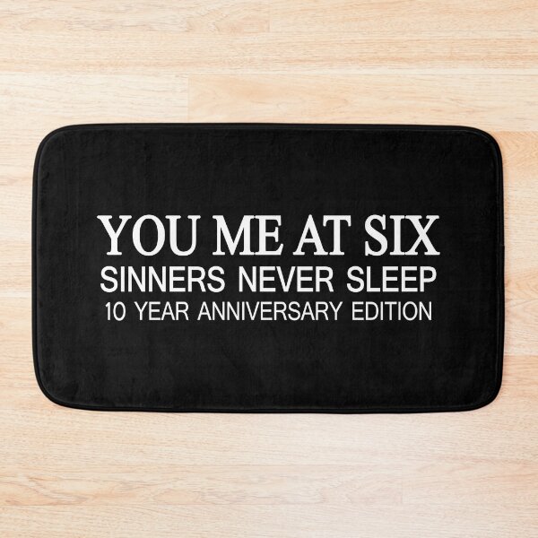 Item preview, You Me At Six Merch Sinners Never Sleep designed and sold by RommaniShop.