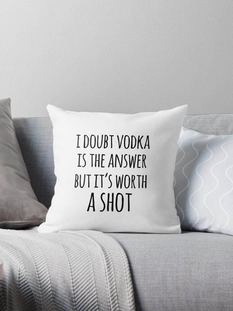 Funny pillow quotes best sale