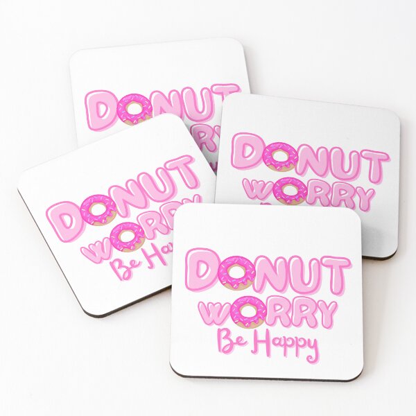 Item preview, National Doughnut Day- Don’t Worry Be Happy designed and sold by TrueWorth.