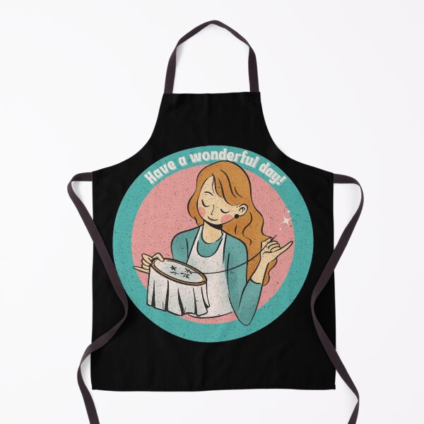Item preview, Embroidering - Have a Wonderful Day! designed and sold by RoughShirts.
