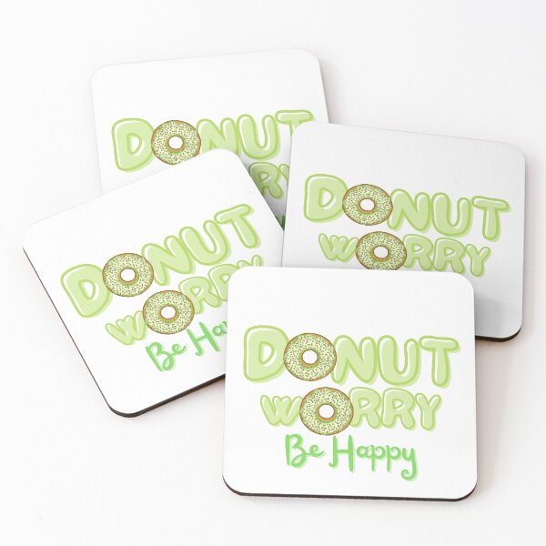 Item preview, National Doughnut Day- Don’t Worry Be Happy designed and sold by TrueWorth.