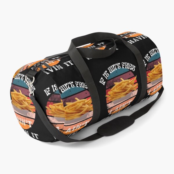 Item preview, If It Ain't Fries I Ain't Having It, French Fries With Retro Vintage Sunset designed and sold by SolSel ⭐⭐⭐⭐⭐.