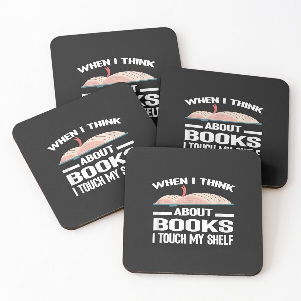 Item preview, When i think about Books i touch my Shelf Funny designed and sold by Corelli87.
