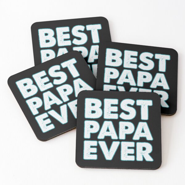 Item preview, Neon Best Papa Ever designed and sold by Whimsical  Thinker.