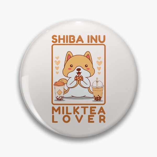 Item preview, Shiba Milktea Lover designed and sold by PinselArts.