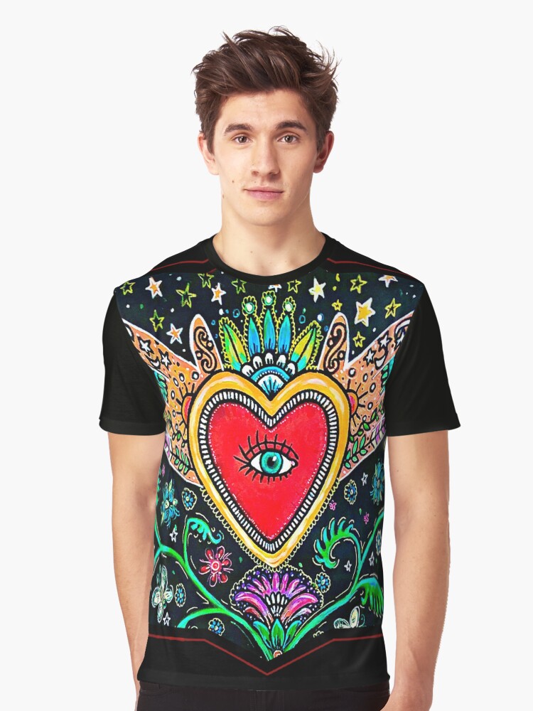 heart with eye shirt