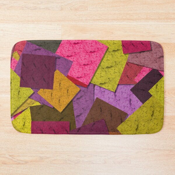 Item preview, retro pattern composed of many patches designed and sold by Rostislav Bouda.