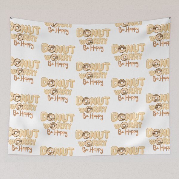 Item preview, National Doughnut Day- Don’t Worry Be Happy designed and sold by TrueWorth.