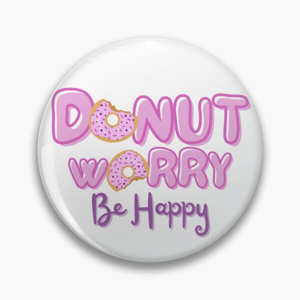 Item preview, National Doughnut Day- Don’t Worry Be Happy designed and sold by TrueWorth.