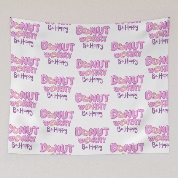 Item preview, National Doughnut Day- Don’t Worry Be Happy designed and sold by TrueWorth.