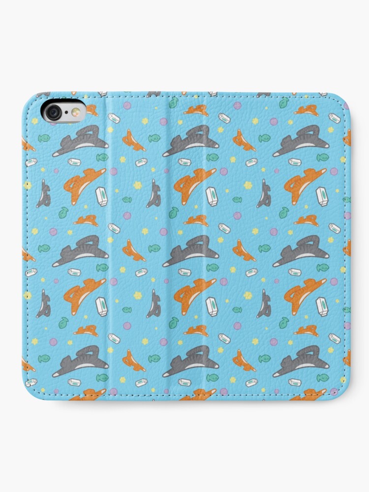 Alternate view of Kitty Pattern iPhone Wallet