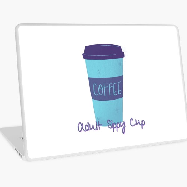 The Adult Sippy Cup Sticker for Sale by E6Designs