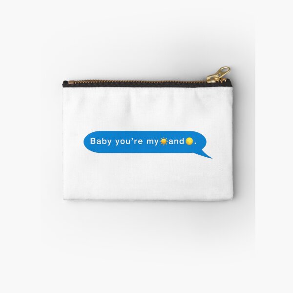Item preview, "Baby you're my sun and moon" || Anees Text design designed and sold by rapispunk.