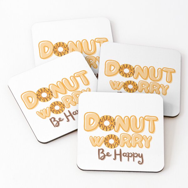 Item preview, National Doughnut Day- Don’t Worry Be Happy designed and sold by TrueWorth.
