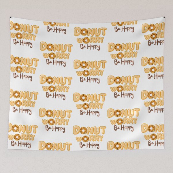 Item preview, National Doughnut Day- Don’t Worry Be Happy designed and sold by TrueWorth.