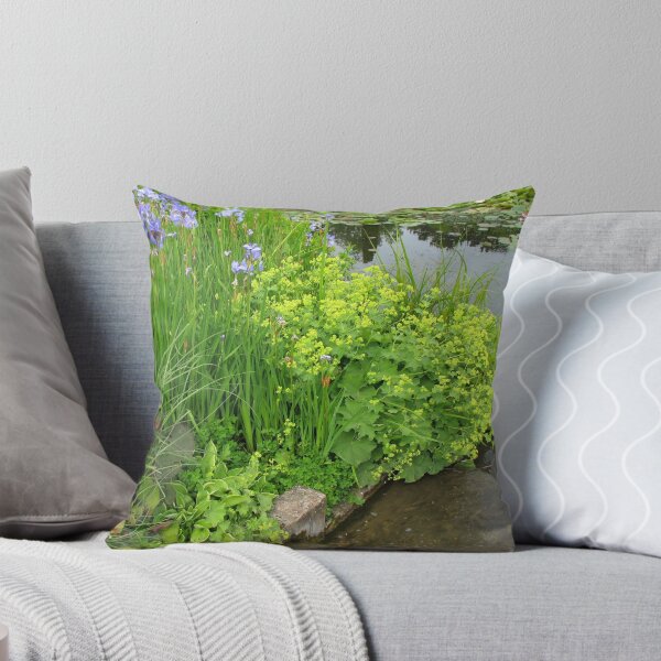 Item preview, By The Water's Edge - Hyde Hall Lily Pond designed and sold by BlueMoonRose.