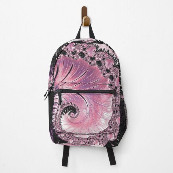 Item preview, Black White & Pink Fractal Art designed and sold by Lucky-Town-Art.