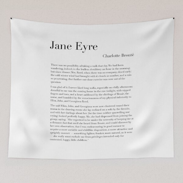 Item preview, Jane Eyre by Charlotte Brontë designed and sold by wisemagpie.