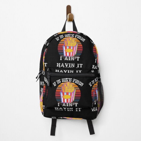 Item preview, If It Ain't Fries I Ain't Having It, French Fries With Retro Vintage Sunset designed and sold by SolSel ⭐⭐⭐⭐⭐.