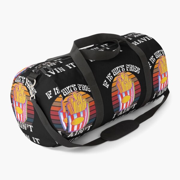 Item preview, If It Ain't Fries I Ain't Having It, French Fries With Retro Vintage Sunset designed and sold by SolSel ⭐⭐⭐⭐⭐.