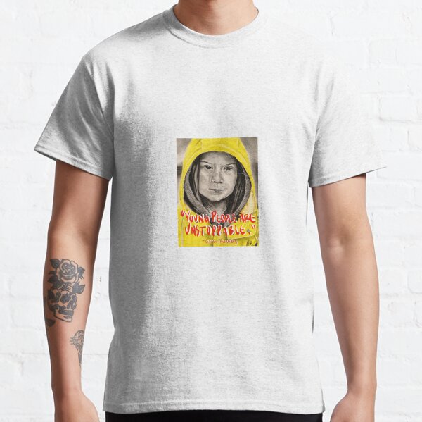 Young People Are Unstoppable - Greta Thunberg Classic T-Shirt