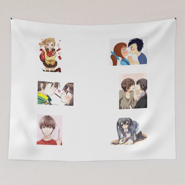 Item preview, pocky love sticker pack designed and sold by madraso.