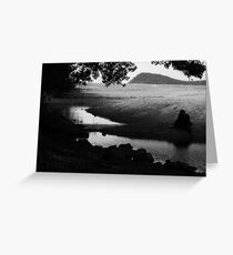 Beach Sadness Greeting Card