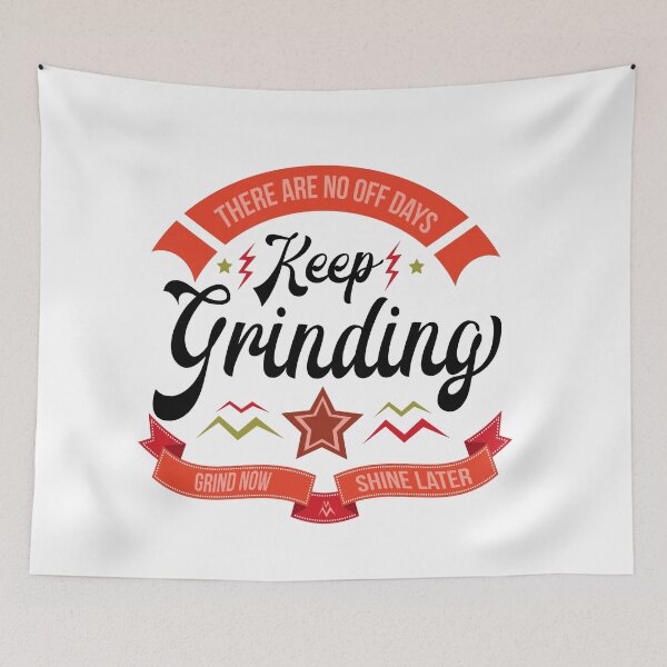Item preview, Keep Grinding Motivational Gift designed and sold by MclaughlinGifts.