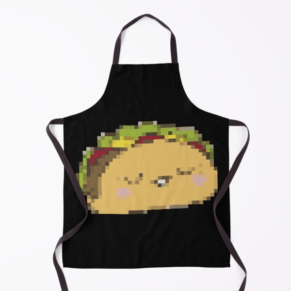 Item preview, Cute pixel art taco designed and sold by PrintsyGal.